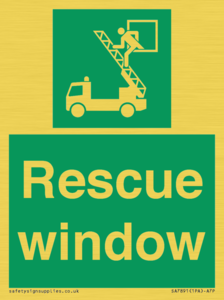 Rescue window